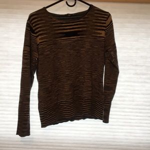 Black and grey sweater